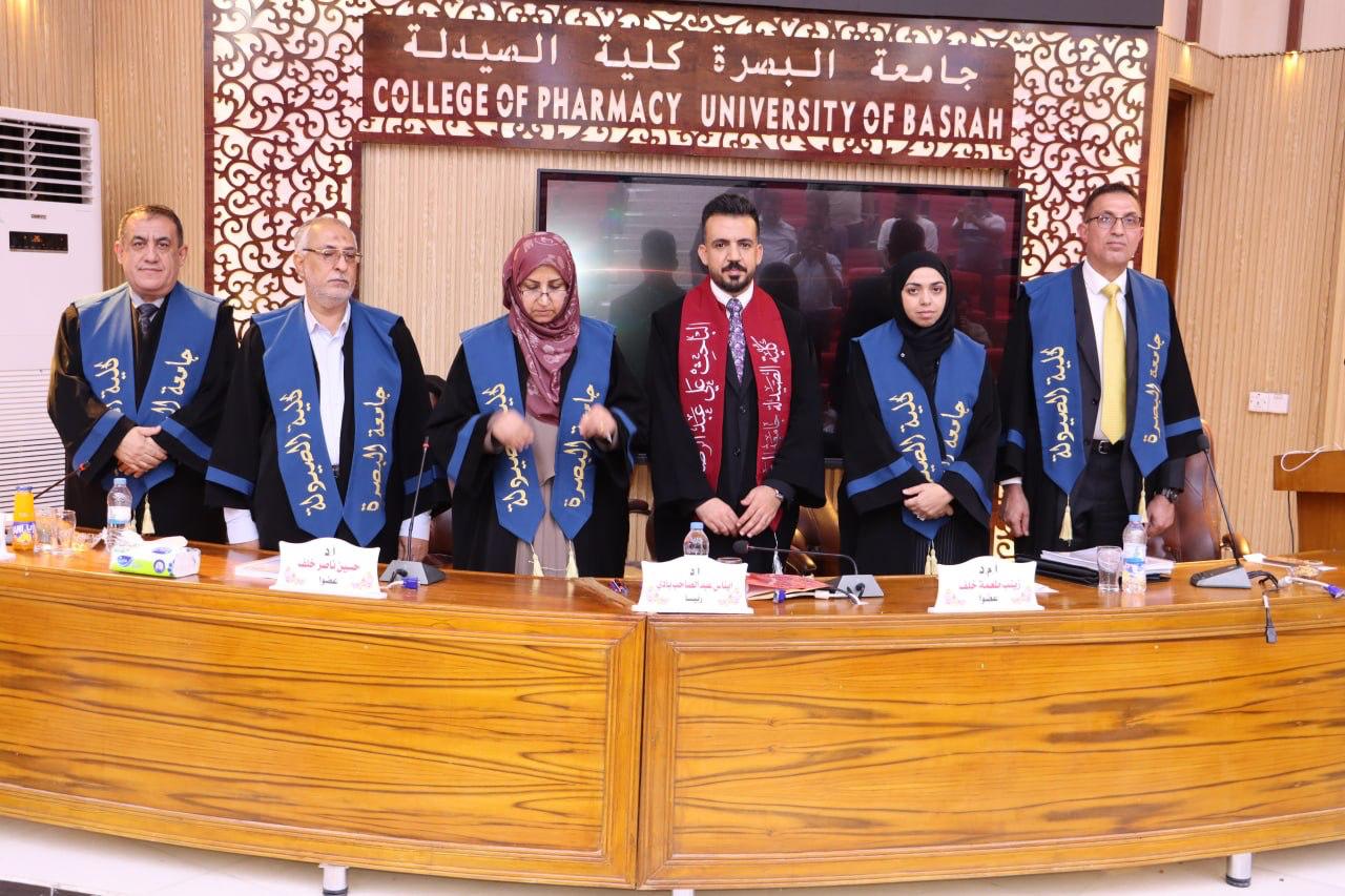 MSc Thesis Defense - Ali Abdul-Ridha Hussein - College of Pharmacy, University of Basrah 2026